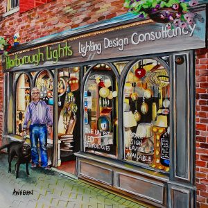 ‘Harborough Lights’ Giclee Print