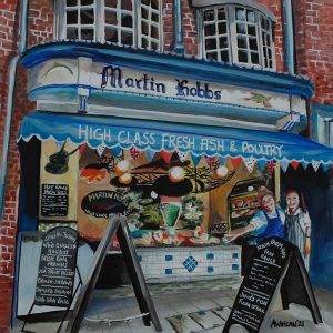 ‘Hobbs Fishmonger’ Giclee Print
