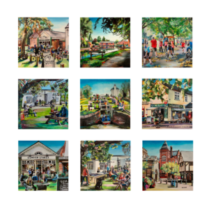 Market Harborough 9pic collage