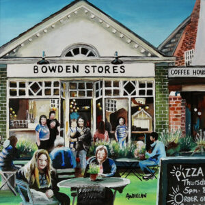 ‘Bowden Stores’ Original 30cm x 30cm Acrylic Painting